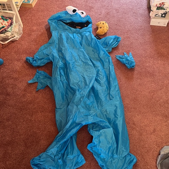 Inflatable Cookie Monster costume - Picture 3 of 4